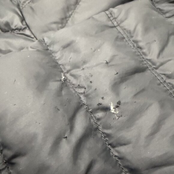 Tommy Hilfiger Puffer Jacket Men 2XL Black Duck Down Water Fowl Feather - Picture 2 of 9